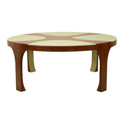 300-12 pck leaf cocktail table - Coffee Tables