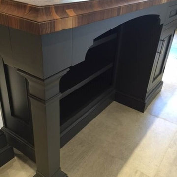 New York, NY - Traditional - Walnut Butcher Block Countertop