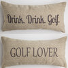 Golf Reversible Pillow Cover