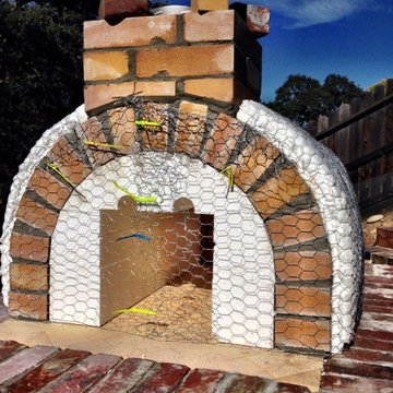 The Lyford Family Wood Fired Brick Pizza Oven in California