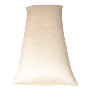 De Luxe Wool Body Pillow Modern Bed Pillows By Bio Sleep Concept