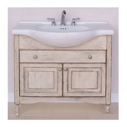 Empire Industries Empire Windsor Antique White Bathroom Vanity - Bathroom Vanities And Sink Consoles