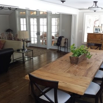 Pound Ridge Transitional Farmhouse