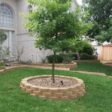 Flower Bed Edging and Sod Installation