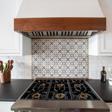 Quartz Countertops  & Feature Backsplash Tile