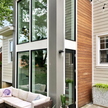 Rear Staircase Addition w/Kitchen and Basement Remodeling