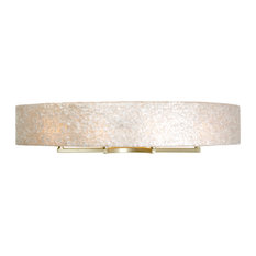 Radius Vanity, Gold Dust and Crushed Capiz Shell, 4-Light