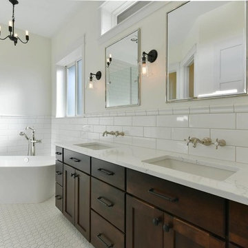 Contemporary Custom Build with Rustic Charm