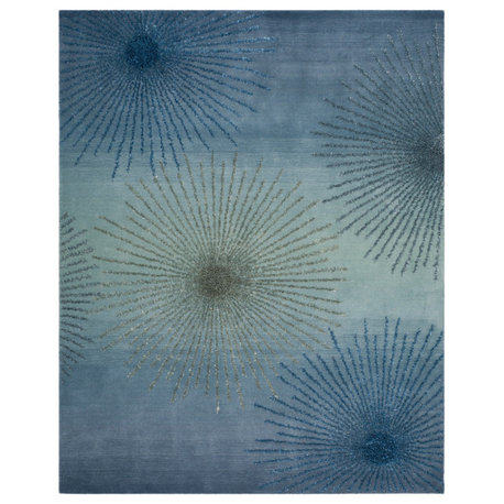 Safavieh Soho Collection SOH712 Rug, Denim, 7'6"x9'6"