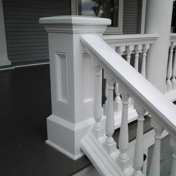 After Restoration of Classic Style Porch