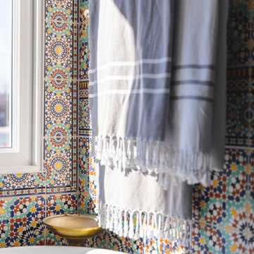 Moroccan Hammam-Style Bathroom