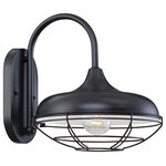 Millennium - Millennium 5441-SB One Light Wall Sconce, Satin Black Finish - Wherever there is a need for light, there is the opportunity to make an excellent design choice. Sconce lighting gives you that chance to make creative choices to illuminate stairs, hallways, or any space in the home that needs a little light. Bulbs must be purchased separately.