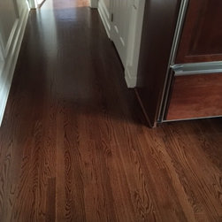 Sand and Finish Before and After - Hardwood Flooring
