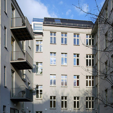 Umbau und Dachgeschossausbau Wohn- und Geschäftshaus, Linienstraße, Berlin-Mitte