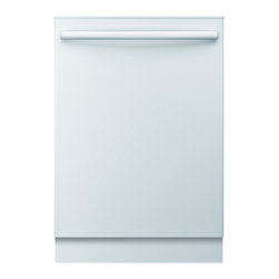 Bosch 24" Ascenta Series Bar Handle Dishwasher, White | SHX3AR52UC - Dishwashers
