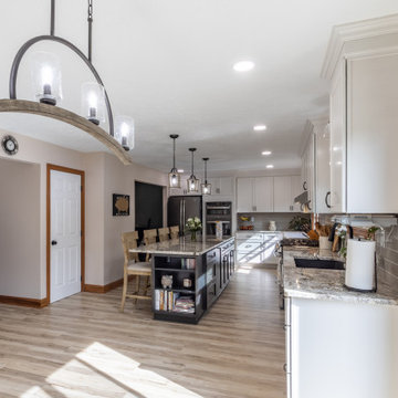 Expanded Kitchen Space for Family to Bake In