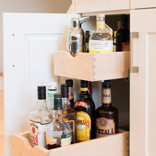 Space for tall bottles