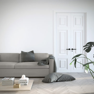 Suite Talk: Mercer Sofa in Silver Streak Linen