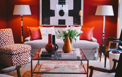 6 Ways to Inject Rich Autumn Red Into Your Living Room