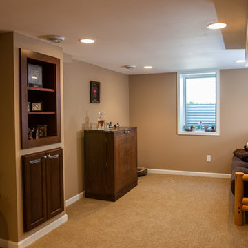 South Minneapolis Traditional Basement + Bathroom Remodel Project 2738-1