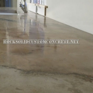 Concrete countertops (Butler Shouse)