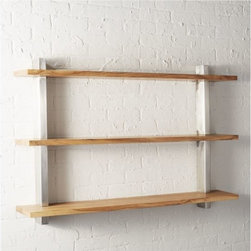post wall shelf | CB2 - Wall Panels