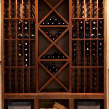 Slabaugh Remodeling Best Basement Ever Contemporary-Rustic Finished Basement