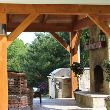 POST AND BEAM PAVILION