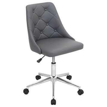LumiSource Marche Office Chair, Gray