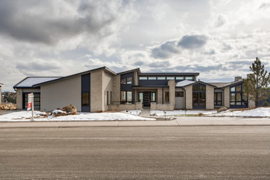 Inspiration for a modern home design remodel in Denver