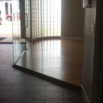 Glass walls