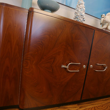 Holiday Charm Living and Dining Room