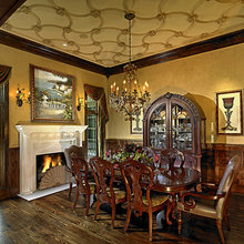 dark woodwork