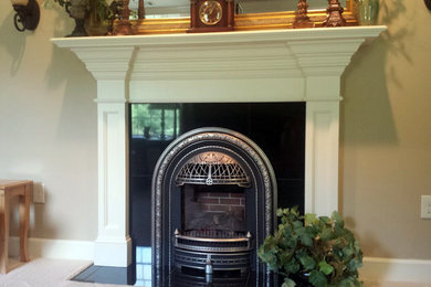 Inspiration for a victorian living room remodel in Atlanta