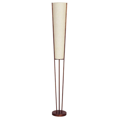 Emotions 2-Light Floor Lamp, Oil Brushed Bronze, Metallic, Flax