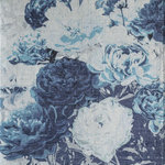 Rugs America - Rugs America Eloise EO20A Floral Contemporary Baby Blues Area Rugs, 7'10"x10' - Vivid shades of monarch blue paired over a bright snow-white flow together to make both colors pop in spectacular fashion. Featuring a botanical design that plays tricks on the eyes with negative space, this area rug can stand out on its own or play on other blue accents in your room. This modern floral pattern is just dying to come home with you! A bright white background paints the appearance of a larger space and can help minimize bulkier furnishing without taking away from it. This stunning area rug is part of a collection designed in collaboration with renowned fashion designer Isaac Mizrahi.Features
