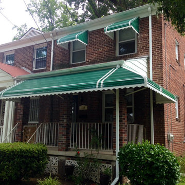 Aluminum Metal Awnings for Homes