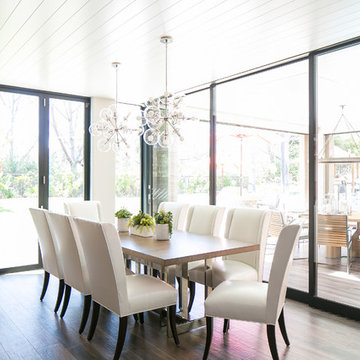 Bead-board Ceiling Treatment | Del Mar Residence
