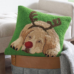 Ace Dog Days Of Winter Pillow - Holiday Decorations