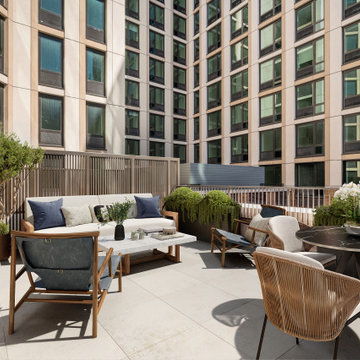 Virtual Staging Examples - Backyards, Patios, Decks & Terraces