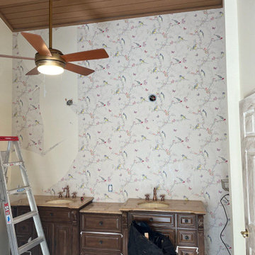 Office wallpaper installation Apopka, FL