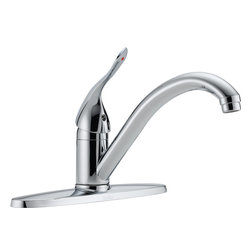 Delta Classic Single Handle Centerset Kitchen Faucet - Kitchen Faucets