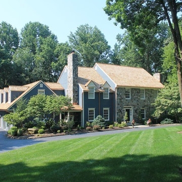 Bernardsville, NJ, premium grade pressure treated cedar roof system installation