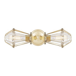 PRAIA VINTAGE DOUBLE CAGE WALL LIGHT - Wall Lights