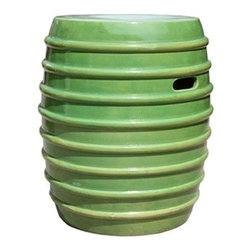Tender Green Honey Garden Stool - Accent And Garden Stools