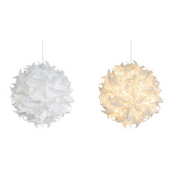Akari Lanterns - Deluxe Hooks Pendant Lamp - Pendant Lighting