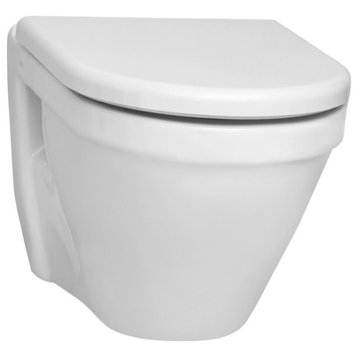 Nameeks 5318-003-0075 Vitra Wall Mounted Round Toilet - White