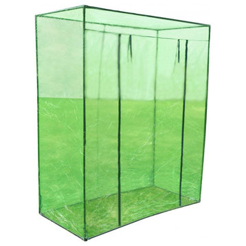 vidaXL Greenhouse Grow House for Plant Growing Green House Steel Frame PVC