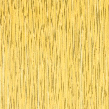 Paper Strokes Yellow Grass Cloth Wallpaper, Double Roll