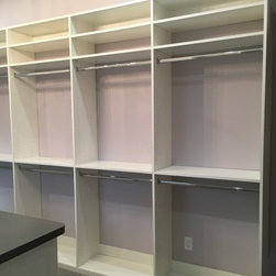 Custom Closet with Hanging Storage - Clothes Hangers